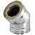 Отвод 45° ВУЛКАН d180х280 V50R (321/0,5мм+304/0,5мм)