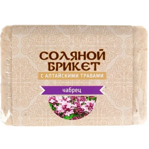 Брикет соляной с Алтайскими травами "Чабрец" 1,35 кг
