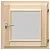 Стеклопакет 60*60 листва DW