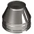 Конус ВУЛКАН d400х500 V50G (321/0,8мм+304/0,5мм)