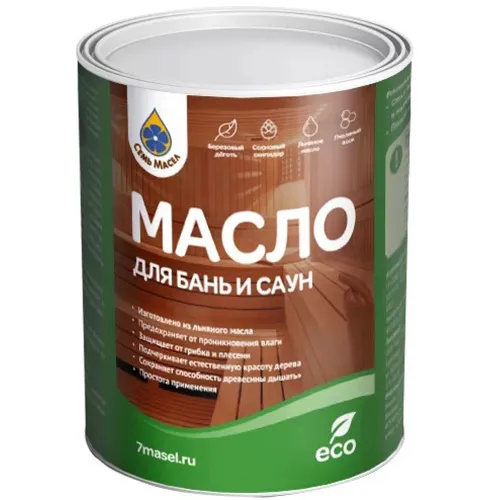 Масло Семь Масел для бань и саун (2,5л)