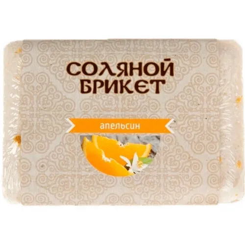 Брикет соляной с цедрой апельсина 1,35 кг