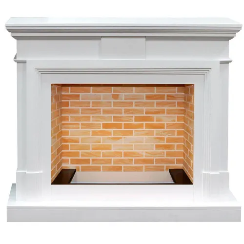 Портал Dimplex Coventry (под очаг Cassette 400 и 600) Белый / Кирпич